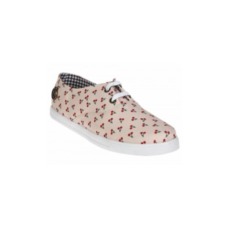 Tenis estampado Loly in the Sky beige
