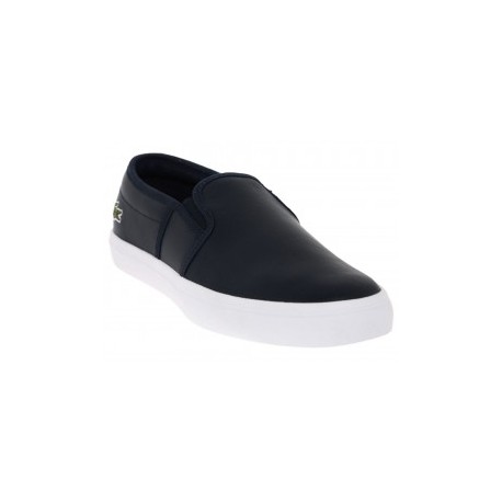 Tenis liso Lacoste azul marino