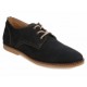 Dockers Zapato de Piel con Agujeta Azul
