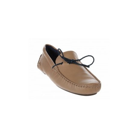 Zapato driver Lacoste piel café claro