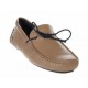 Zapato driver Lacoste piel café claro