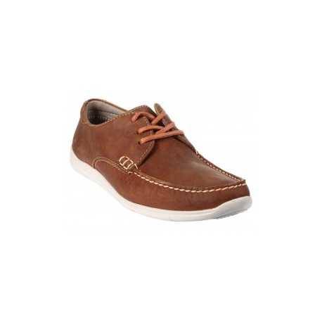 Zapato náutico JBE piel café