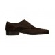 Zapato monk strap Michel Domit de piel café