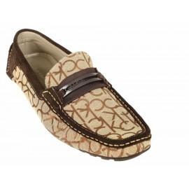 Calvin Kleinzapato Mocasin Khaki