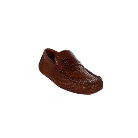 Zapato Driver Franco Cuadra de piel tabaco