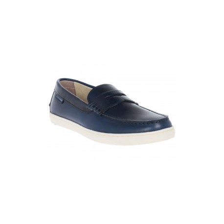 Zapato mocasín Cole Haan piel azul marino