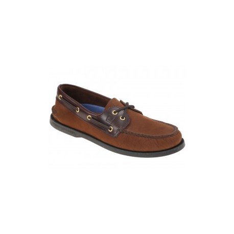 Zapato náutico Sperry piel café