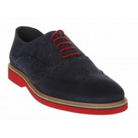 El Ganso Zapato Oxford Ante Marino