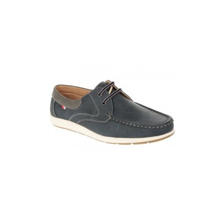 Zapato náutico JBE azul