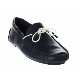 Zapato driver Lacoste piel azul marino