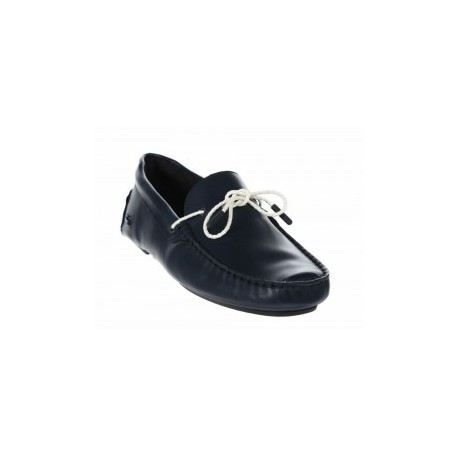 Zapato driver Lacoste piel azul marino