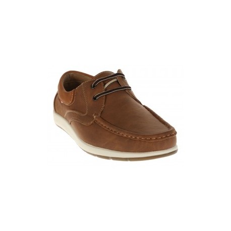 Zapato náutico JBE café