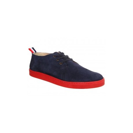 El Ganso Zapato de Piel Azul Marino