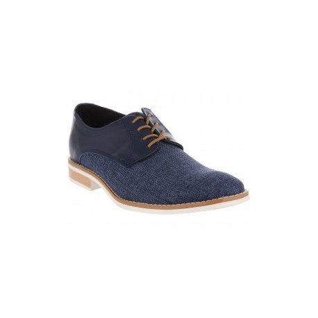 Zapato derby Perry Ellis azul