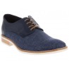 Zapato derby Perry Ellis azul