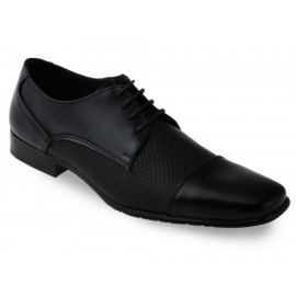 JBE Zapato con Agujeta Negro