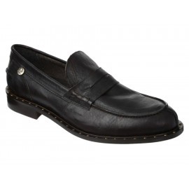 Zapato mocasín Pitti piel negro