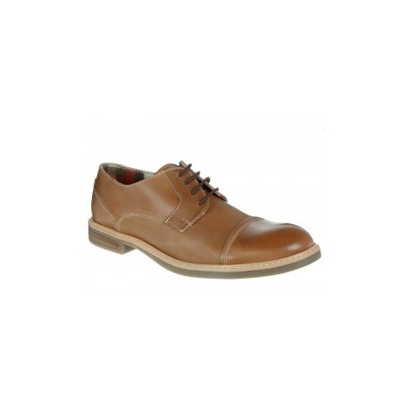 Zapato derby Fenutti piel café