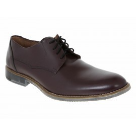 Zapato derby Fenutti piel vino