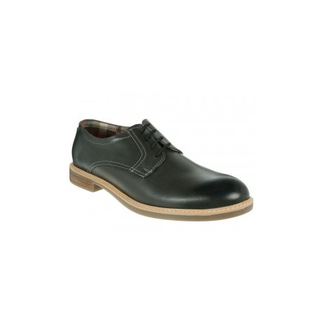 Zapato derby Fenutti piel gris oxford