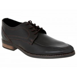 Zapato derby Perry Ellis piel chocolate