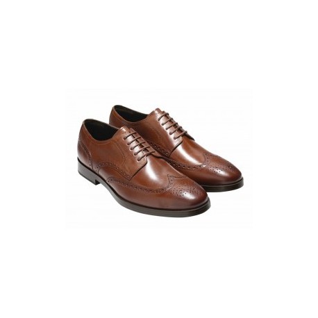 Zapato bostoniano Cole Hann Gran Wingtip café