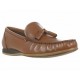 Zapato driver Perry Ellis piel tabaco