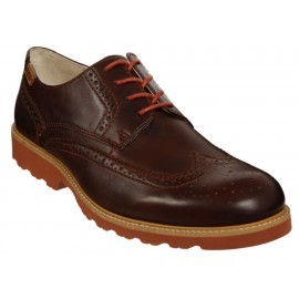 Zapato bostoniano Pikolinos piel café oscuro