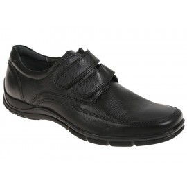 Flexi Zapato con Velcro Negro