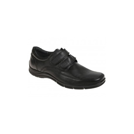 Flexi Zapato con Velcro Negro