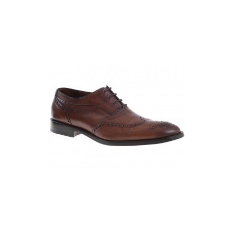 Franco Cuadra Zapato con Agujeta Café