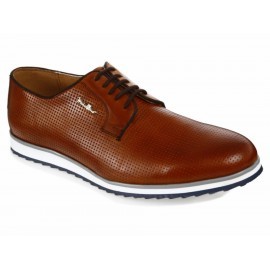Michel Domit Zapato de Agujeta Tabaco