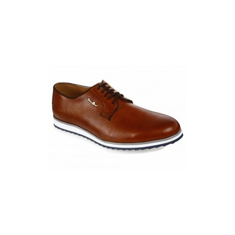 Michel Domit Zapato de Agujeta Tabaco