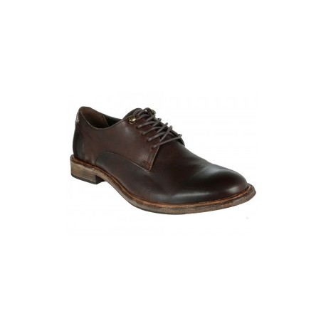 Zapato derby Paruno piel café