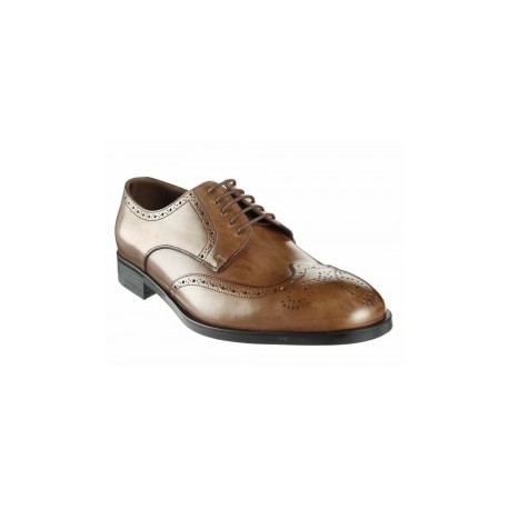 Zapato bostoniano Fratelli piel café