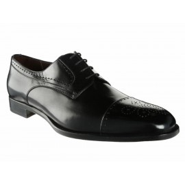 Zapato bostoniano Fratelli piel negro