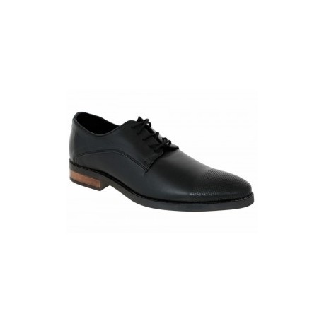 Zapato derby Perry Ellis piel negro