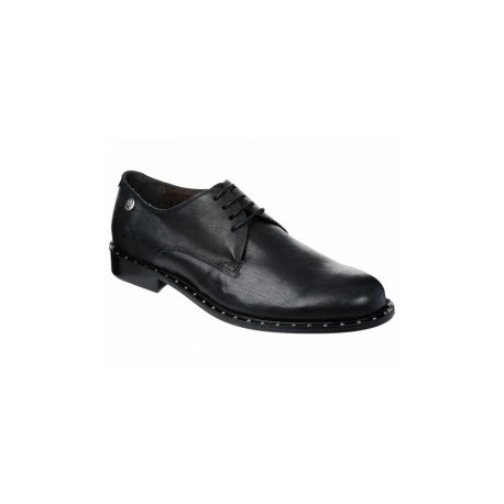 Zapato derby Pitti piel negro