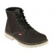 Levi's Bota Casual de Gamuza con Agujeta Café