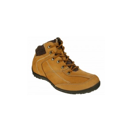 Bota Flexi de piel amarillo