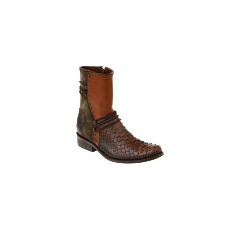 Cuadra Bota Piton Cavalli Miel con Verde