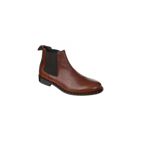 Bota chelsea Pitti piel chocolate