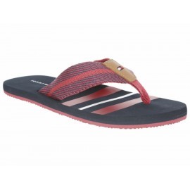 Tommy Hilfiger Sandalia Textil Roja