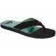 Quiksilver Sandalia Estampada de Mezcla...