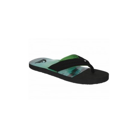 Quiksilver Sandalia Estampada de Mezcla...