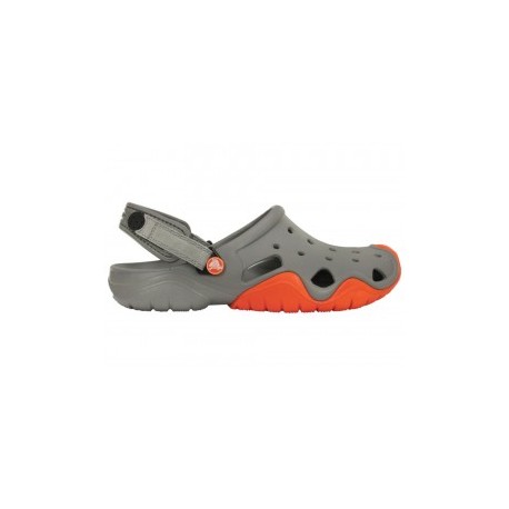 Crocs Sandalia Swiftwater C Smoke Humo