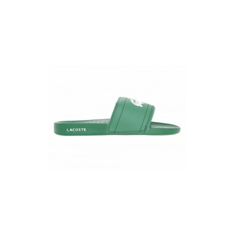 Sandalia Lacoste piel verde