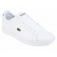 Lacoste Tenis de Piel con Agujeta Blanco