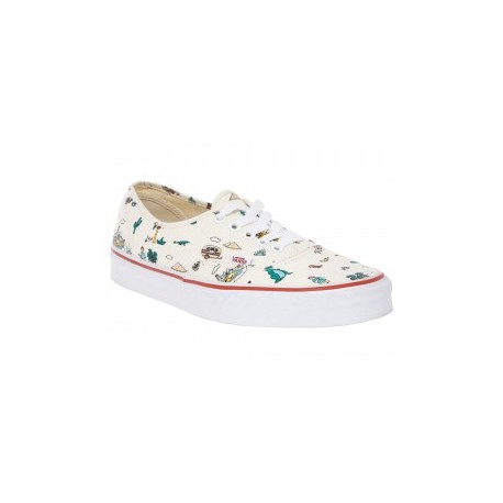 Tenis con diseño gráfico Vans blanco