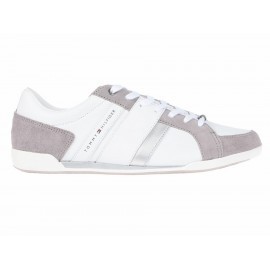 Tenis Tommy Hilfiger piel blanco